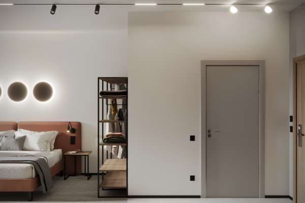 Межкомнатные двери в гостиницу.